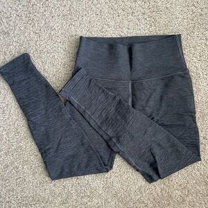 Medium Charcoal Grey Revival Alphalete Leggings